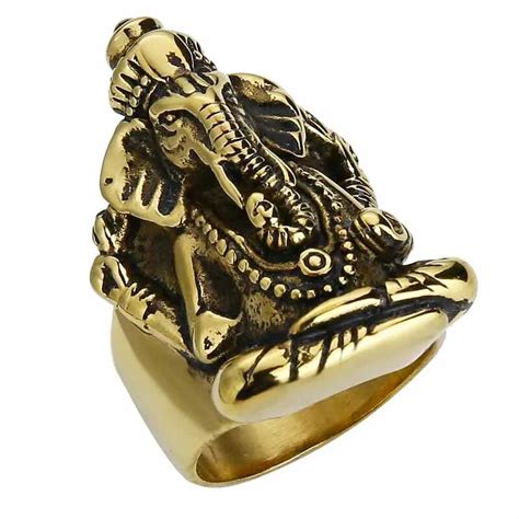 gucci elephant god ring